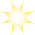 Stjerne, her vist p en hvid baggrund, den falder nsten sammen med sidens gule baggrund