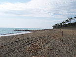 Stranden ved Camping Mareblu