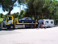 Campingvognen kobles p