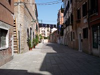Venedig - under gturen fra 'Zattere' mod Markuspladsen