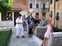 Venedig - under gturen fra 'Zattere' mod Markuspladsen