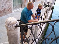 Venedig - under gturen fra 'Zattere' mod Markuspladsen