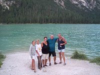 Loiuse, Kristoffer, Camilla, Kristian og Kresten, Dürrensee, Italien