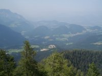 Udsigt fra Kehlstein i 1710 meters hjde