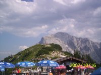 P toppen af Kehlstein i 1834 meters hjde