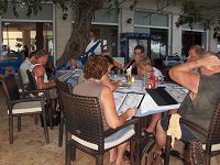 restauranten p Dassia Beach Hotel