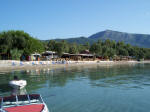 Stranden tt p Karda Beach Camping, Dassia, Korfu