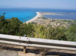 P Lefkas - dmningen til Lefkas