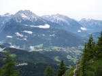 Udsigten fra Kehlstein i 1834 meters hjde
