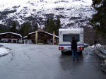 Ved Restaurant Zugspitzblick. Gad vide hvad Kirsten fotograferer?