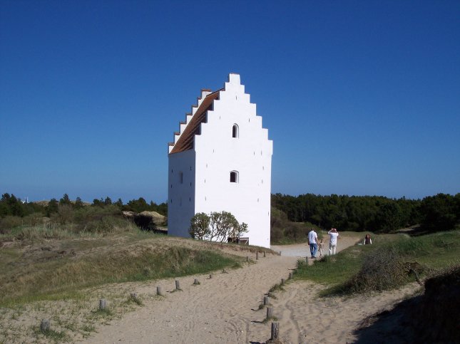 Den tilsandede Kirke, Skagen - 15. maj 2005