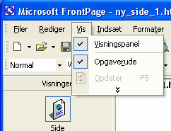 Vis - Opgaverude