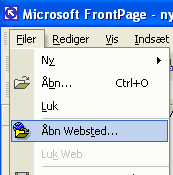 Filer / ben websted