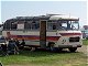 Bus - set p campingplads i Hvide Sande