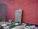 Gamle sten ved Ribe Domkirke