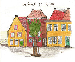 Malet i Harlingen 12. juli 2000