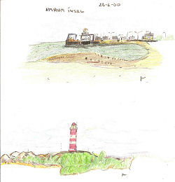 Malet i Amrum 23. juni 2000