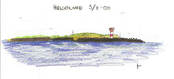 Malet p Helgoland 3. juli 2000